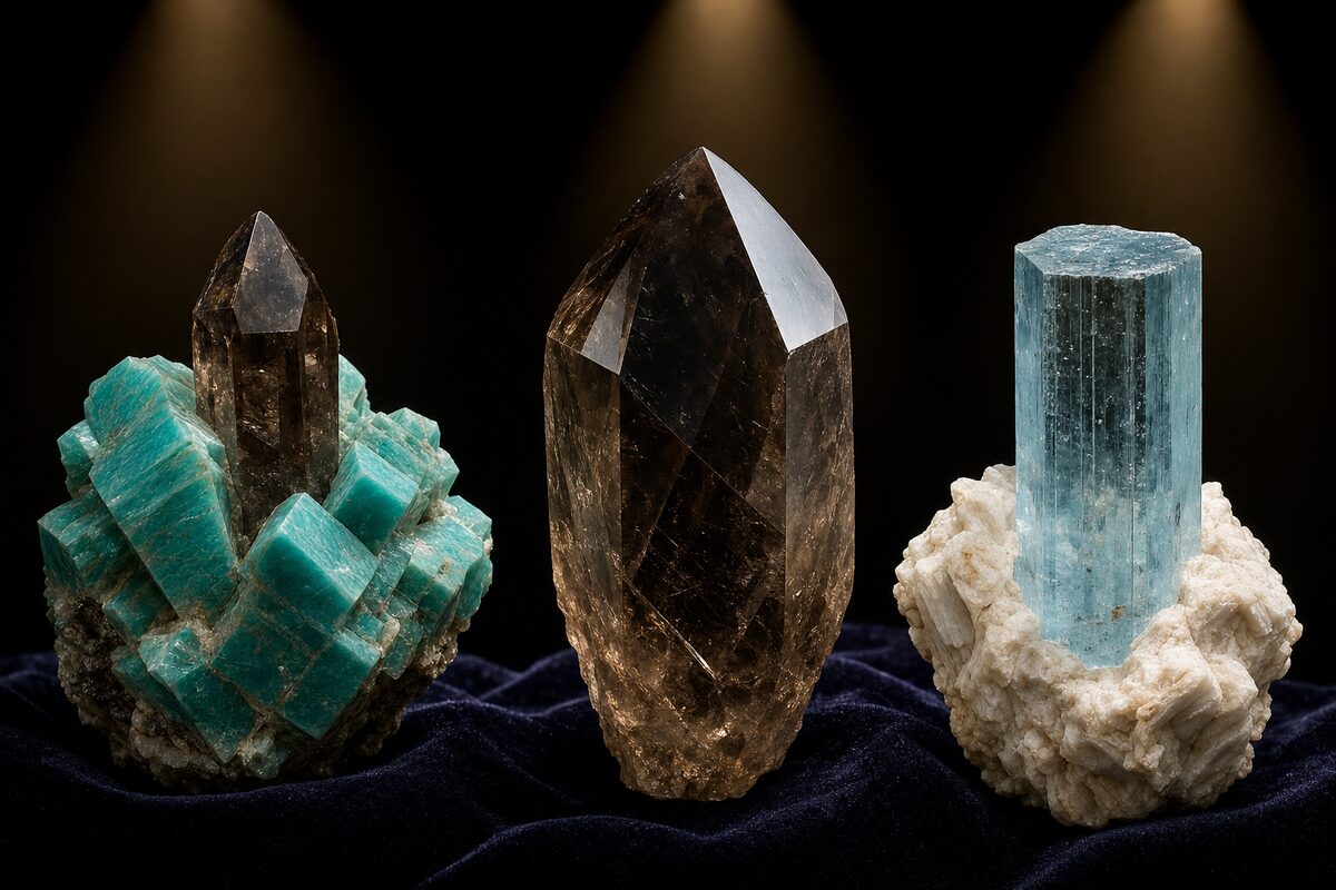 The Colorado Classic Minerals Roadmap: Amazonite, Smoky Quartz, and Aquamarine