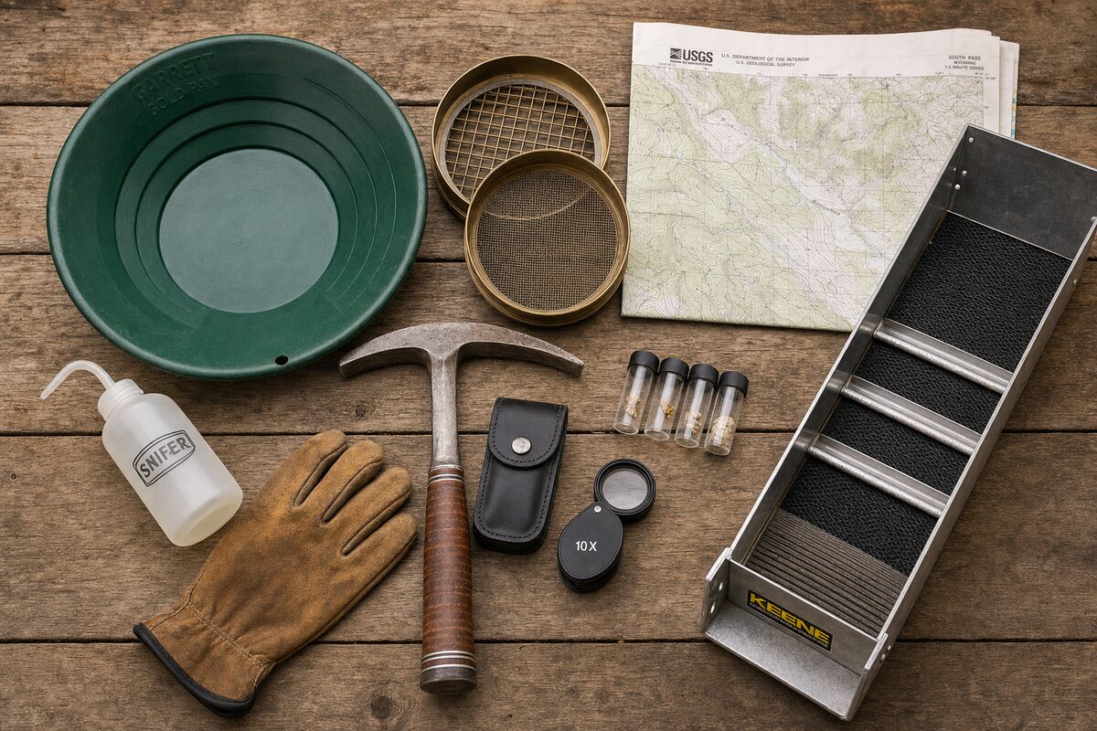 Essential Prospecting Equipment for Colorado Mountains
